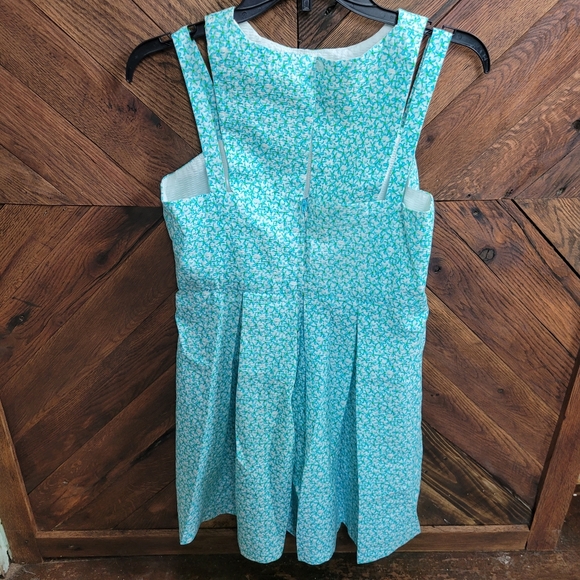 Homemade girls green dress - Picture 1 of 8